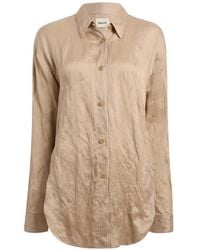 KHAITE - Goya Button-Down Shirt - Lyst