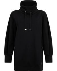 Moorer - Drawstring Funnel-Neck Sweater - Lyst