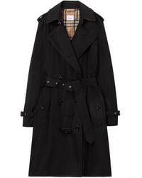 Burberry - Mid-Length Lightweight Kensington Trench Coat - Lyst