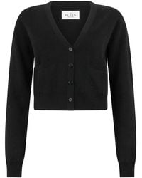 Philipp Plein - Cardigan À Logo En Jacquard - Lyst