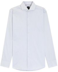 BOSS - Striped-Pattern Shirt - Lyst