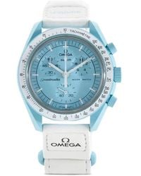 Omega - X Swatch Bioceramic Moonswatch 42Mm Watch - Lyst