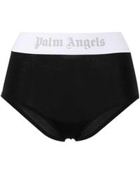 Palm Angels - Black Briefs With Logo Band - Lyst