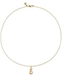 Monica Vinader - Infinity Pendant Necklace - Lyst