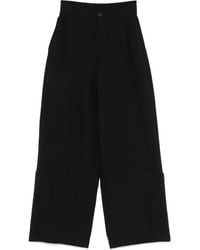 Y-3 - Wide-Leg Trousers - Lyst