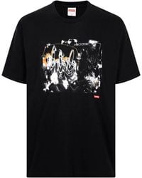 Supreme - X Futura 2000 T-Shirt Mit Grafischem Print - Lyst