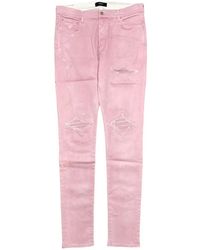 Amiri - Distressed Straight-Leg Jeans - Lyst