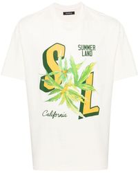 NAHMIAS - T-shirt SL Hemp con stampa grafica - Lyst