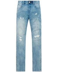 RTA - Clayton Distressed Jeans - Lyst