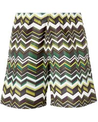 Missoni - Zigzag-Pattern Swim Shorts - Lyst