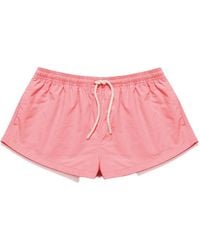 Mainless - Drawstring Beach Mini Shorts - Lyst