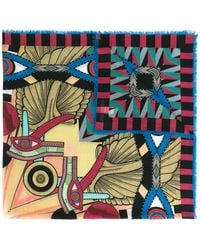 Givenchy - Abstract Print Scarf - Lyst