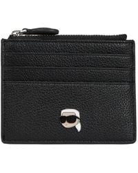 KARL LAGERFELD - Ikon Card Holder - Lyst