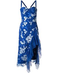 Bronx and Banco Jurk Met Ruche - Blauw