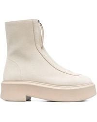 The Row - Botines Zipped 1 De Piel - Lyst