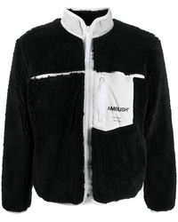 Ambush - Logo-print Fleece Jacket - Lyst