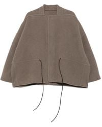 Rick Owens - Sail Self-Tie Flared Jacket - Lyst