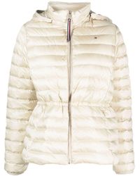 Tommy Hilfiger - Quilted Hooded Down-filed Jacket - Lyst