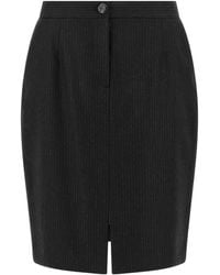Blazé Milano - Popeye Smiley Pinstripe Skirt - Lyst