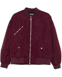 Patrizia Pepe - Zip-Up Bomber Jacket - Lyst