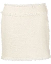 Alberta Ferretti - Tweed-Design Mini Skirt - Lyst