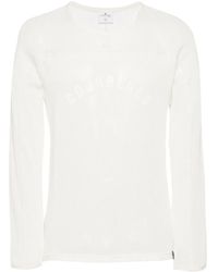 Courreges - Logo-Print Mesh T-Shirt - Lyst