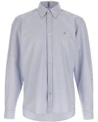BOSS - Striped Button-Down Shirt - Lyst