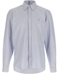 BOSS - Gestreiftes Button-down-Hemd - Lyst