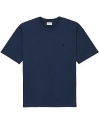 Saint Laurent - Cotton T-Shirt - Lyst
