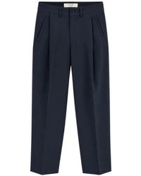 Seventy - Pleated Straight-Leg Trousers - Lyst