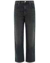Isabel Marant - Straight-Leg Denim Trousers - Lyst