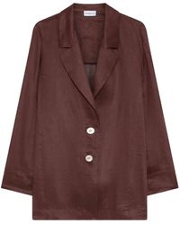 Marella - Notched-Lapel Blazer - Lyst