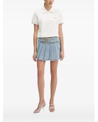 Miss Sixty - Angel Wings Poloshirt Mit Kordeldetail - Lyst