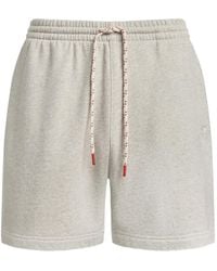 12 STOREEZ - Textured Terry Track Shorts - Lyst