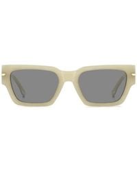 Victoria Beckham - Rectangle-Frame Sunglasses - Lyst