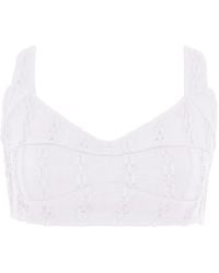 Amir Slama - X Jade Picon Sleeveless Top - Lyst