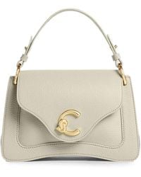 Coccinelle - Small C-Me Logo-Plaque Tote Bag - Lyst