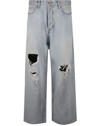 Balenciaga - Ripped Jeans - Lyst