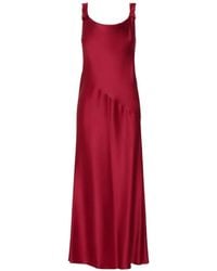 Max Mara - Envers Satin Slip Dress - Lyst
