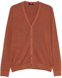 Alpha Studio - V-Neck Button Cardigan - Lyst