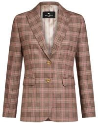 Etro - Premium Blend Mini Jacket - Lyst