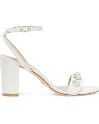 Stuart Weitzman - 80Mm Nearlybare Portia Heeled Sandals - Lyst