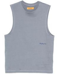 Replay - Logo-Print Sleeveless Top - Lyst