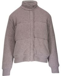 LeKasha - Cashmere Bomber Jacket - Lyst