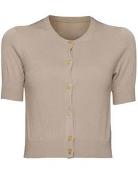arch4 - Buttoned Knitted Top - Lyst