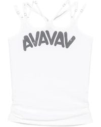 AVAVAV - Haut Tova À Logo Imprimé Et Brides Multiples - Lyst