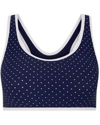 The Upside - Reggiseno Sportivo Spellbound Jade A Pois - Lyst