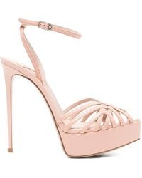 Le Silla - Embrace Platform Caged Sandals - Lyst