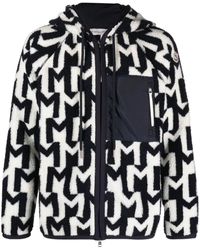 Moncler - Monogram Zip-Up Hoodie - Lyst