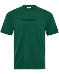JW Anderson - Jw Anderson Short-Sleeve T-Shirt With Logo - Lyst